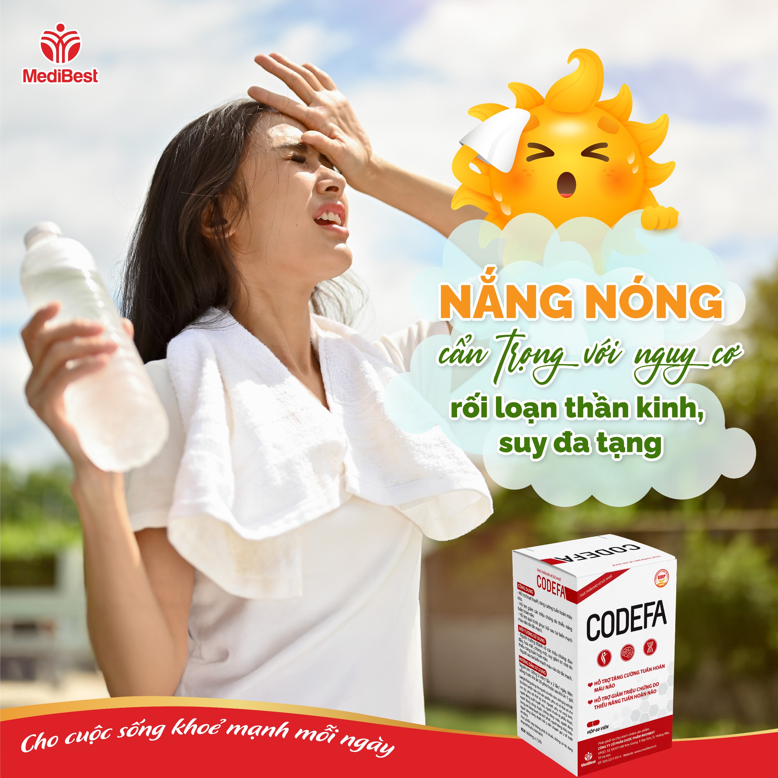 NẮNG NÓNG CẨN TRỌNG VỚI NGUY CƠ RỐI LOẠN THẦN KINH, SUY ĐA TẠNG