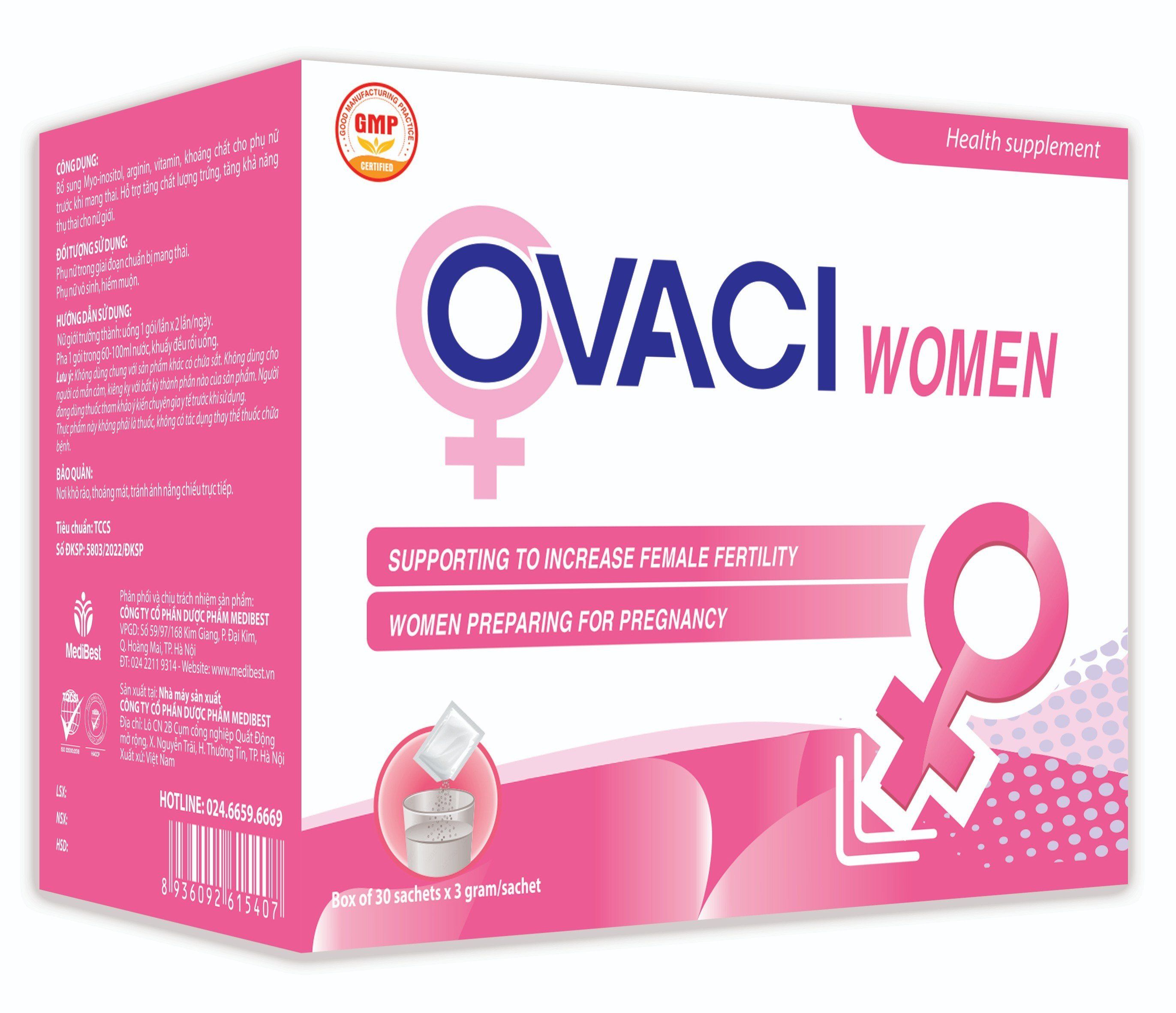 Thực phẩm bảo vệ sức khỏe OVACI WOMEN