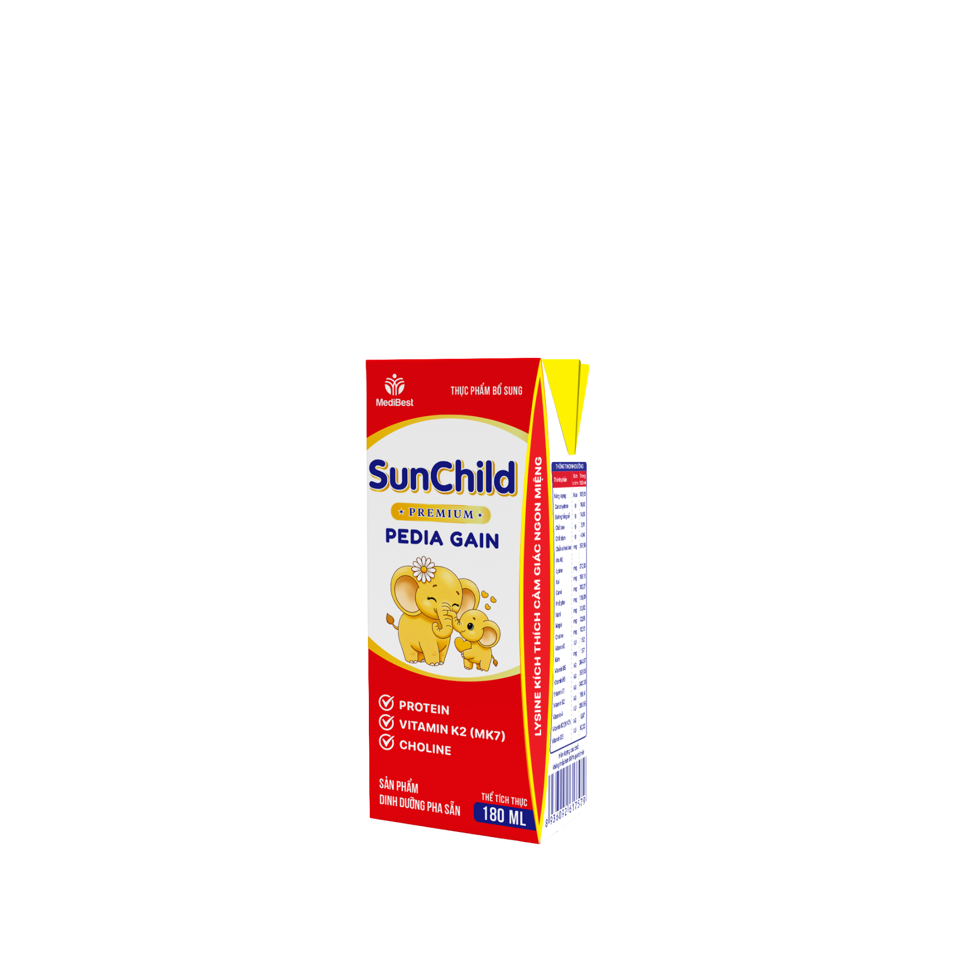 SUNCHILD PREMIUM PEDIA GAIN 180ML
